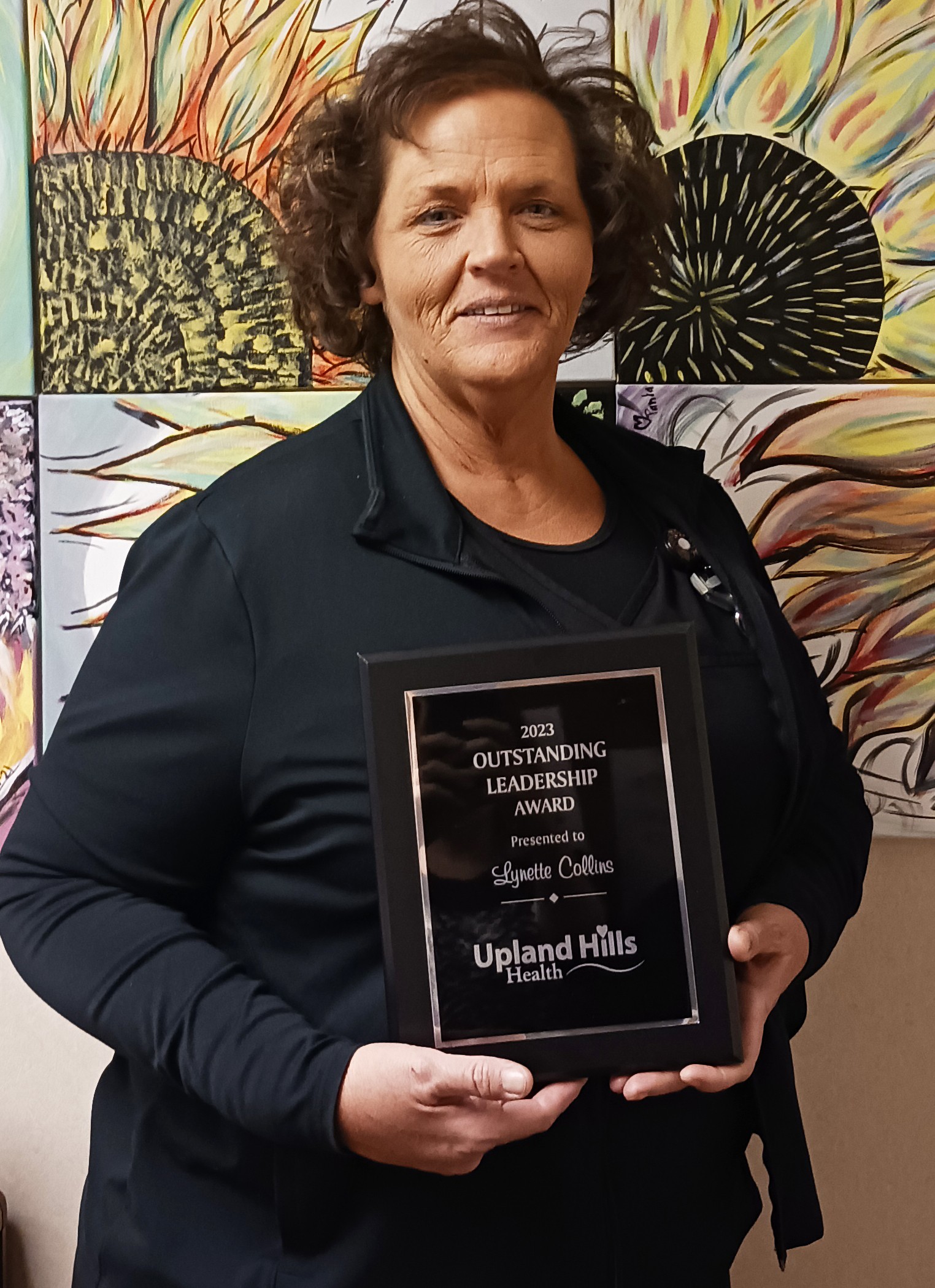 Lynette Collins Upland Hills Health Outstanding Leadership Award Winner 2023