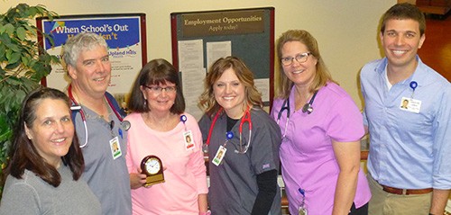 Cardiac Rehab Dept -after RWHCAward _500